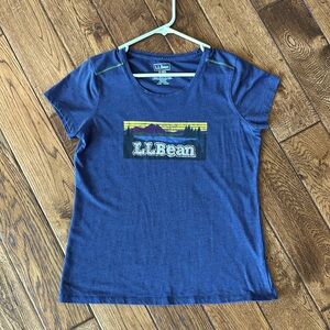 LL Bean Navy T-shirt